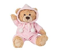 Teddy Hermann 913863 Pyjama en peluche Rose 30 cm
