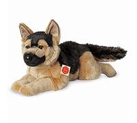 Teddy Hermann 91924 Berger Allemand couché 60 cm, Peluche | Design réaliste, détails soigneusement travaillés, dès 18 mois, lavable, rembourrage en polyester recyclé