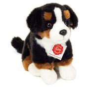 Teddy Hermann 91972 Bouvier Bernois Assis 21 cm, Jouet câlin avec Un Contenu recyclé idéal (matériau de Remplissage)
