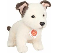 Teddy Hermann 91986 Chiot Russell 25 cm, Doudou, peluche avec rembourrage recyclé