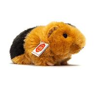 Teddy Hermann 92660 Peluche Cochon d'Inde avec garnissage recyclé Noir/doré 20 cm