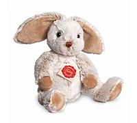 Teddy Hermann Peluche lapin mou 25 cm Gris TU