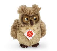 Animal en peluche Hermann Teddy Peluche hibou gris 16 cm