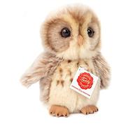 Teddy Hermann 94170 Hibou Brun Clair 16 cm, Jouet câlin avec Un Contenu recyclé idéal (matériau de Remplissage)