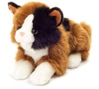 Teddy-Hermann Chat porte-bonheur couché, env. 20cm