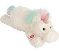 Teddy Hermann Einhorn Enya, Kuscheltier, Stofftier, Plüschtier, Herzekind, Weiß Bunt, 50 cm, 939658