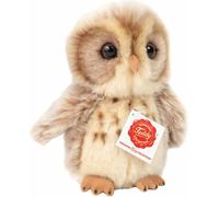 Teddy Hermann Eule, Kuscheltier, Stofftier, Plüschtier, Waldtier, Plüsch, Hellbraun, 16 cm, 941705