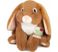 Teddy Hermann Häschen, Kuscheltier, Stofftier, Plüschtier, Nougat, 19 cm, 937357