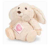 Peluche lapin beige assis Hermann 15 cm