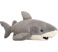 Teddy Hermann Hai Henri, Kuscheltier, Stofftier, Plüschtier, Herzekind, Grau, 45 cm, 939597