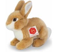 Teddy Hermann Hase sitzend, Kuscheltier, Stofftier, Plüschtier, Beige, 20 cm, 937265