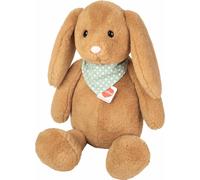 Teddy Hermann Hase Vicky, Kuscheltier, Stofftier, Plüschtier, Herzekind, Braun, 45 cm, 939610