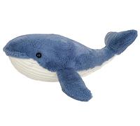 Teddy Hermann Baleine Waltraud, Peluche, Baleine, Enfant de c ur, Peluche, Bleu, 44 cm