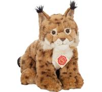 Teddy Hermann Luchs, Kuscheltier, Stofftier, Plüschtier, Wildtier, Waldtier, sitzend, Plüsch, Braun, 26 cm, 90470