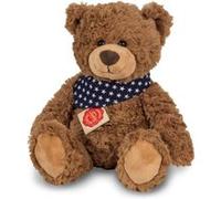 Teddy Hermann - Ours en peluche avec foulard 30 cm marron G