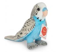 Teddy Hermann Perruche bleue 13 cm