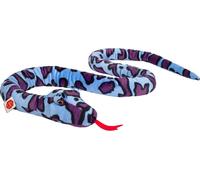 Teddy Hermann Serpent Peluche Animaux en peluche Animaux sauvages Violet-Bleu 175cm
