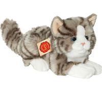 Teddy-Hermann Teddy Hermann chat couché gris, env. 20cm 906919
