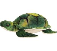 Teddy Hermann Wasserschildkröte, Plüschtier, Meerestier, Plüsch, Grün, 23 cm, 900344