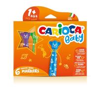 Carioca Marqueurs Teddy BABY - 6 pièces
