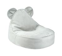 Teddy pouf pour enfant en velours Wigiwama - 4751030597362