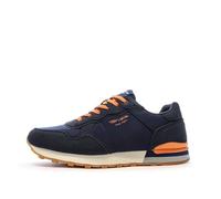 Teddy Smith Baskets Marine/Orange Homme Yellow