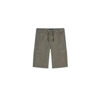 Teddy Smith Homme Sikers Cargo Sweat Dyed Shorts, Vert, S EU