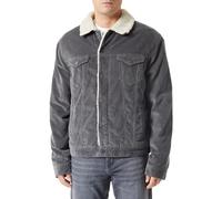Teddy Smith Blouson Homme Randall Sherpa Turbulence Kaki