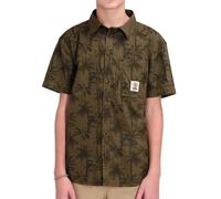 Teddy Smith Chemise Garçon C-Hook MC Jr Kaki Beluga