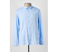teddy smith chemises homme de couleur bleu