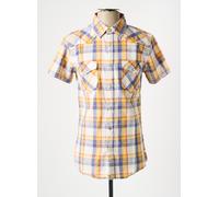 teddy smith chemises homme de couleur jaune