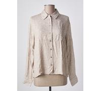 teddy smith chemisiers et blouses femme de couleur beige