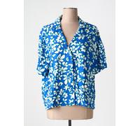 teddy smith chemisiers et blouses femme de couleur bleu