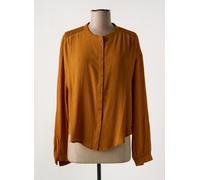 teddy smith chemisiers et blouses femme de couleur jaune 40