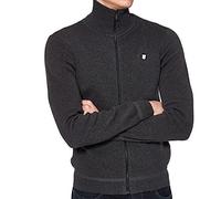 Teddy Smith, Ettore, Gilet pour Homme, Casual, Noir Mélangé, Taille S