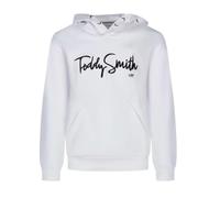 Teddy Smith - Sweat à capuche garçon S-Evry Hoody Jr - Blanc - 92% coton 8% élasthanne - 10 ans