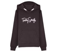 Teddy Smith Garçon S-evry Hoody Jr Sweater, Charbon, 8 Ans EU