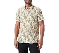 Teddy Smith Homme C-Dieter MC Chemise, Naturel, XXL EU