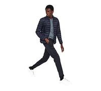 Teddy Smith Homme Pantalon Pallas Chino Sweat Dyed, Dark Navy, 33