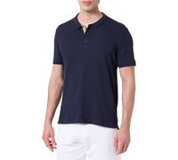 Teddy Smith P-Warren MC Polo, Total Navy, Large Homme