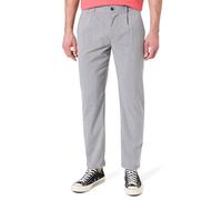 Teddy Smith Pantalon Homme Kingsman Pli Oxyd Grey