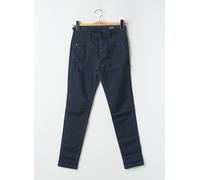 teddy smith pantalons femme de couleur bleu W25