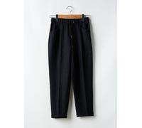 teddy smith pantalons femme de couleur noir 34