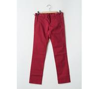 teddy smith pantalons garçon de couleur rouge 10 A