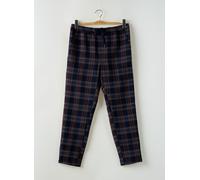teddy smith pantalons homme de couleur bleu