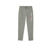 Teddy Smith Pantalons pour Garçon - Modèle P-Jog 2 Jr - Motif Imprimé - Jogpant - Gris Chiné Moyen - Taille 10