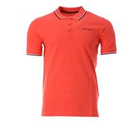Teddy Smith Polo Homme Pasian 2 MC Rouge Corail