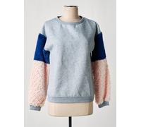 teddy smith pulls et sweat-shirts fille de couleur gris 16 A