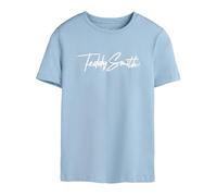 Teddy Smith T-Shirt Bleu Clair Garçon Evan
