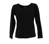 Teddy Smith Tee-Shirt Femme T-Miana ML Noir